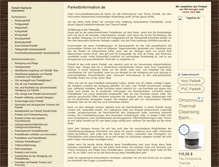 Tablet Screenshot of parkettinformation.de